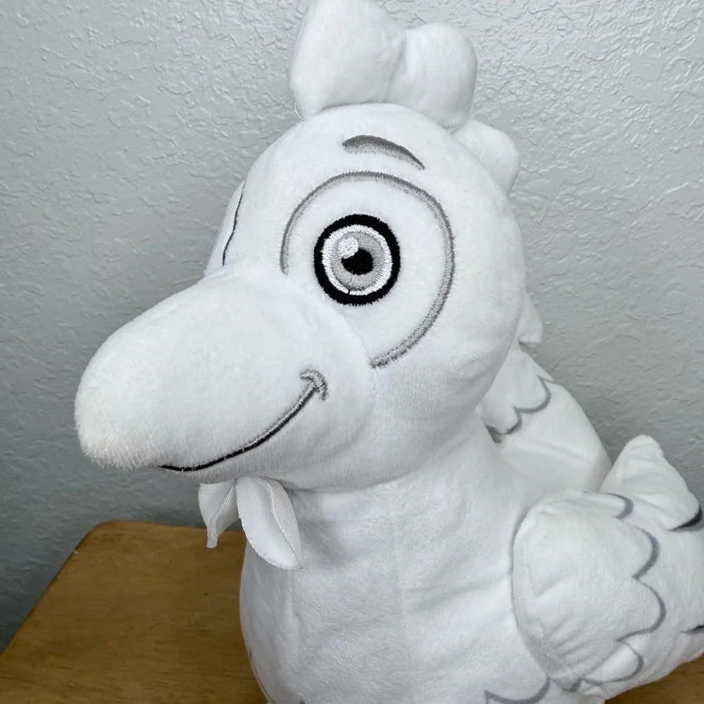Very RARE SqwishLand Farm Narl the‎ Sqwooster Plush 12